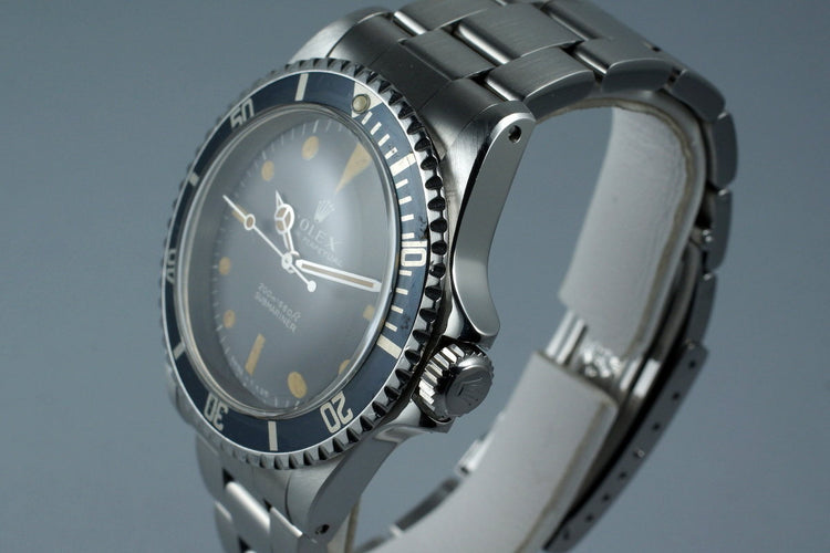 1968 Rolex Submariner 5513 Meters First