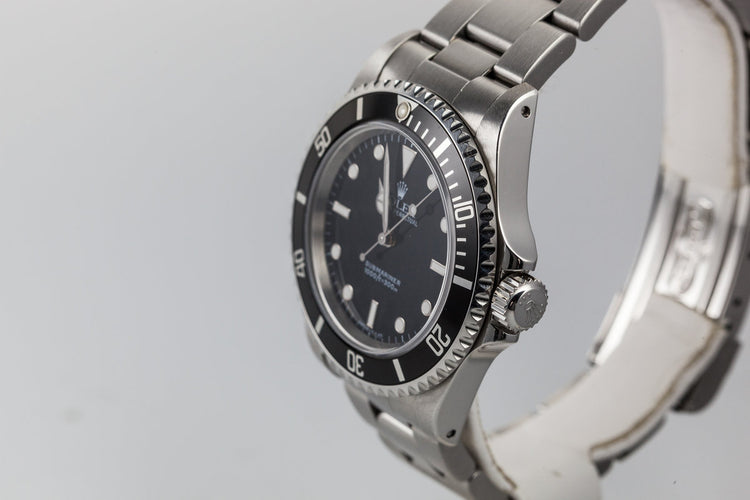 1998 Rolex Submariner 14060 with Box and Papers