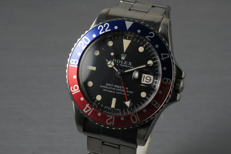 1970 Rolex GMT Ref: 1675 Mark I Dial
