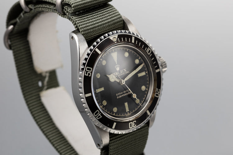 1961 Rolex Submariner 5512 with Gilt Chapter Ring Dial