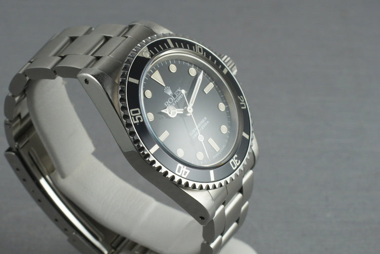 Rolex Submariner 5513 with WG surrounds