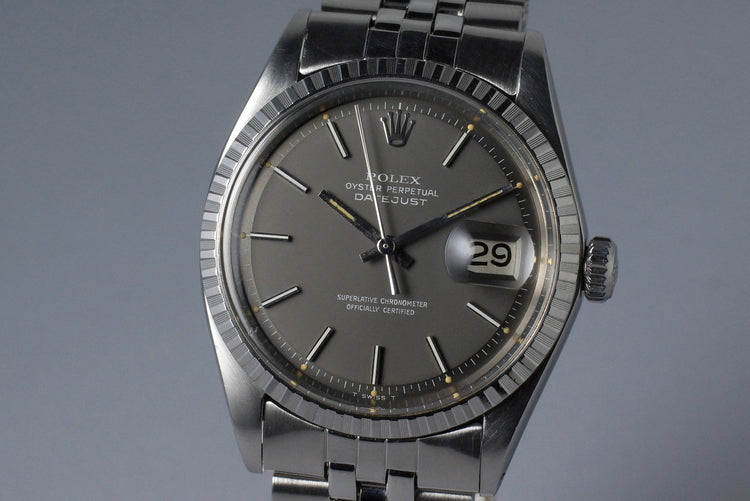 1972 Rolex DateJust 1603 Gray Dial