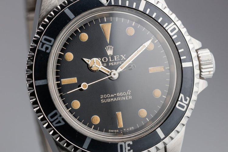 1965 Rolex Submariner 5513 with Gilt Dial