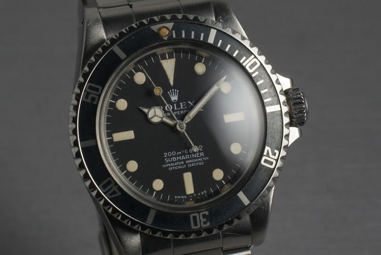 Rolex Submariner 5512 with Meters First