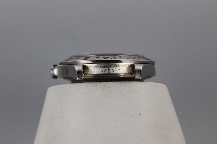 2009 Rolex 3186 Movement Explorer II 16570 White Dial with Box and Papers