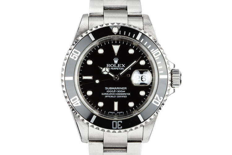 2003 Rolex Submariner 16610