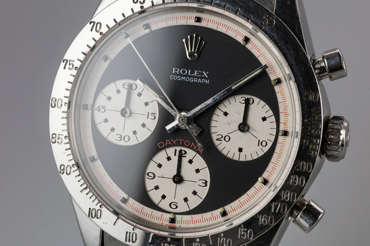 1969 Rolex "Paul Newman" Daytona 6239 with "Barbara" Aviation Documents and Photographs