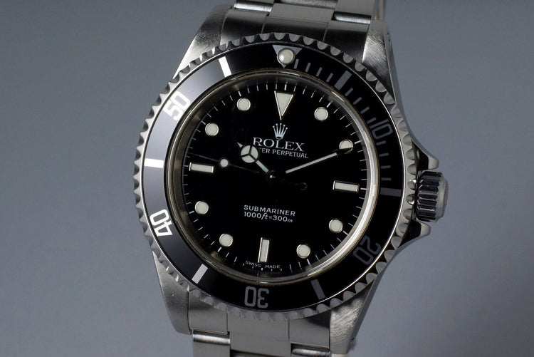 1999 Rolex Submariner 14060