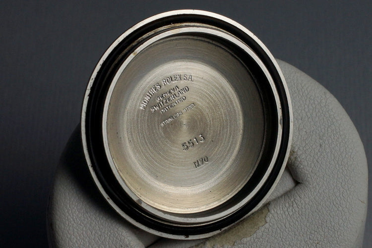 1970 Rolex Submariner 5513 with Serif Dial