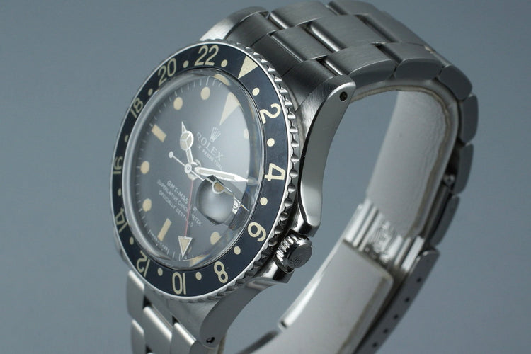 1970 Rolex GMT 1675 with Mark I Dial