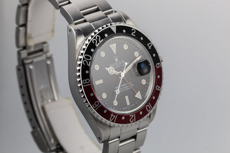 1985 Rolex Fat Lady GMT-Master II 16760 with "Star Dust" Dial and Box and Papers
