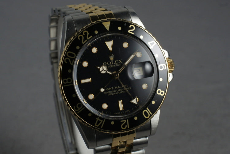 1985 Rolex 18K/SS GMT 16753