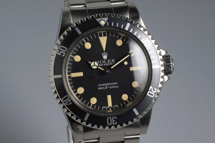 1979 Rolex Submariner 5513 Mark III Maxi Dial