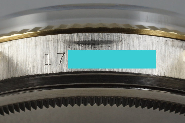 1967 Rolex Two Tone DateJust 1601 Silver Dial