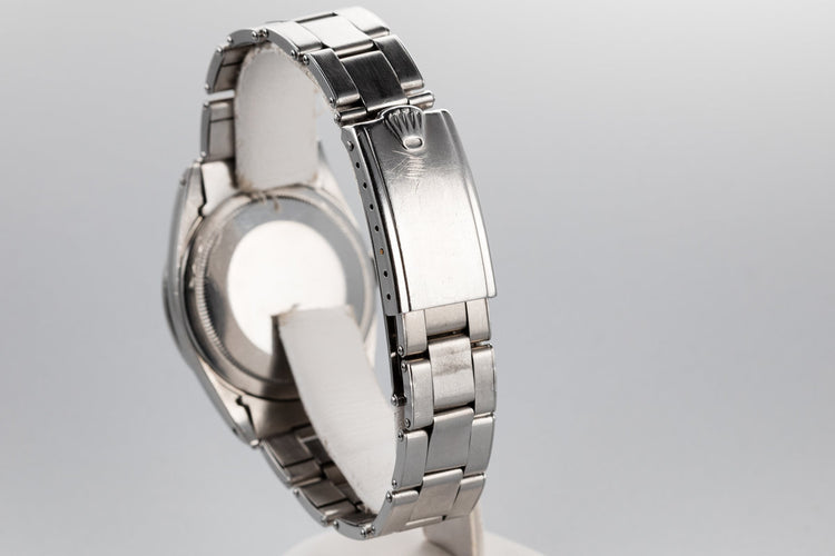 1960 Rolex Gilt Explorer I 1016 with Glossy Dark Brown Chapter Ring Dial