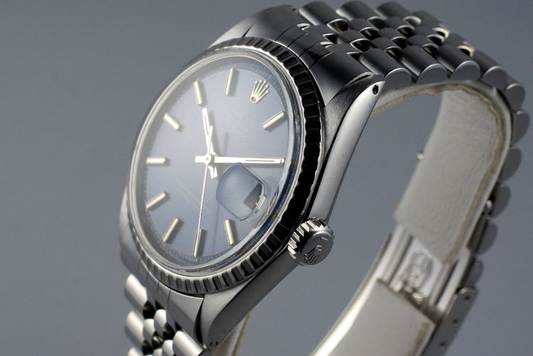 1970 Rolex DateJust 1603 Blue Dial
