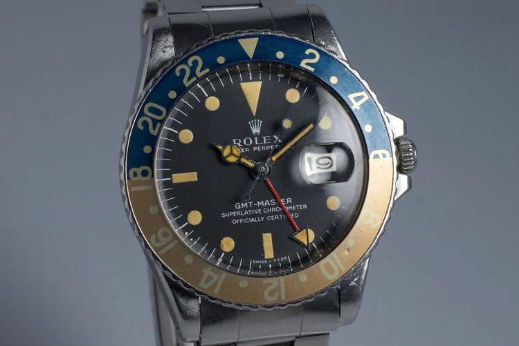 1971 Rolex GMT 1675 Mark I Dial