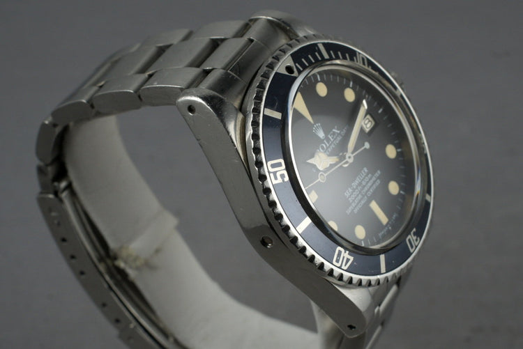 1978 Rolex Sea Dweller 1665 with Mark 1 Dial