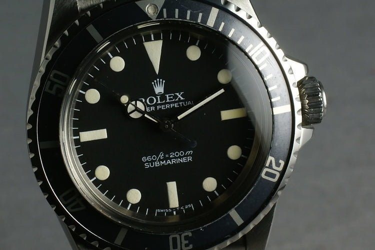 Rolex Submariner 5513 Pre-Comex Dial