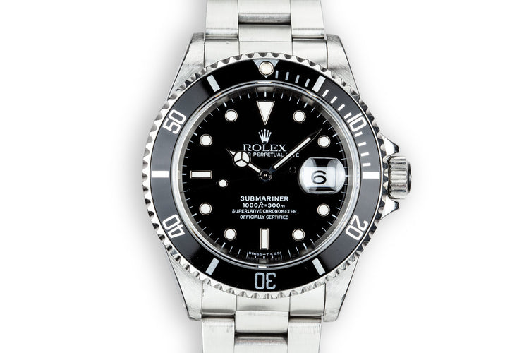1995 Rolex Submariner 16610