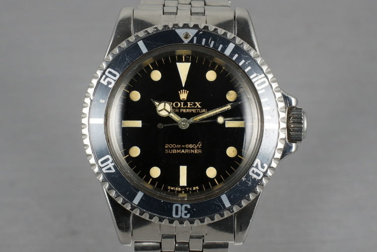 Rolex Submariner 5513 with Bart Simpson GILT Dial