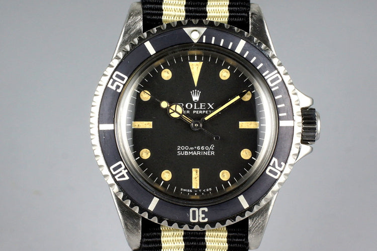 1967 Rolex Submariner 5513 Meters First