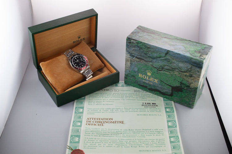 1991 Rolex GMT-Master II 16710 "Coke" with Box and Papers