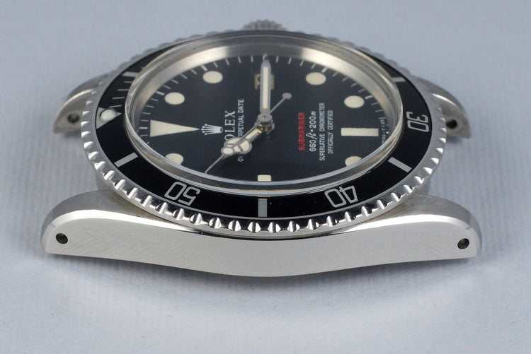 1970 Rolex Red Submariner 1680 Mark IV Dial