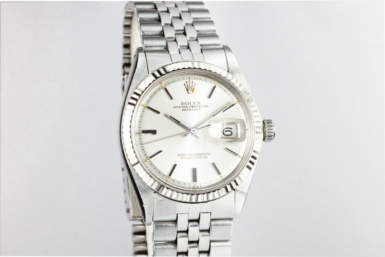1973 Rolex DateJust 1601 Silver Dial
