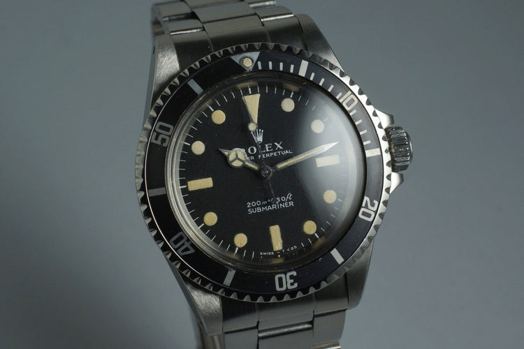 1969 Rolex Submariner 5513 Meters First