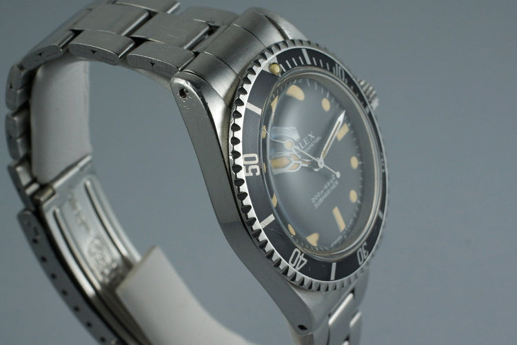 1967 Rolex Submariner 5513 Meters First with Box and Papers