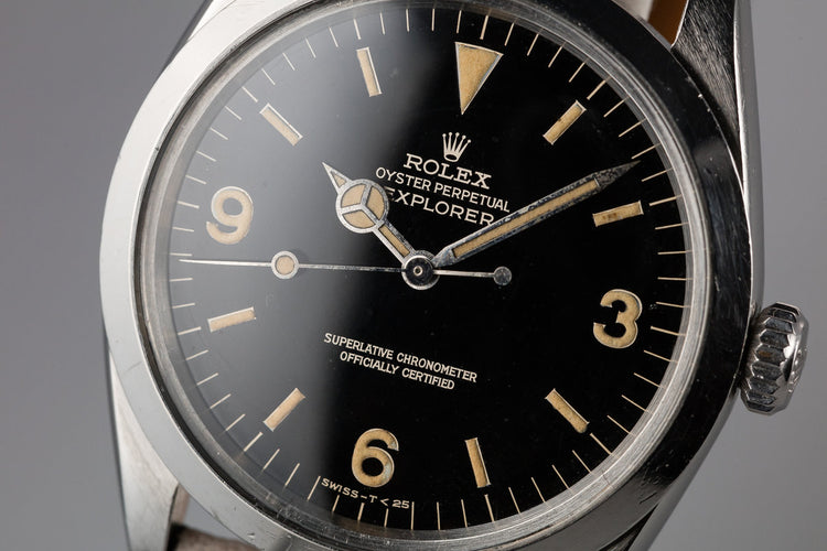 1966 Rolex Explorer 1016 Gilt Dial
