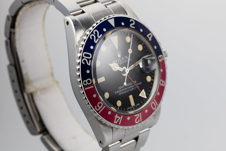 1977 Rolex GMT-Master 1675 "Pepsi" with Box and Papers