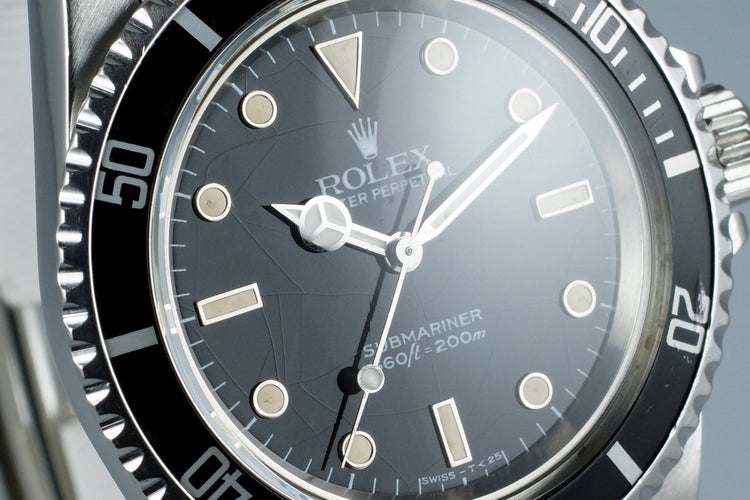1985 Rolex Submariner 5513 Spider Dial