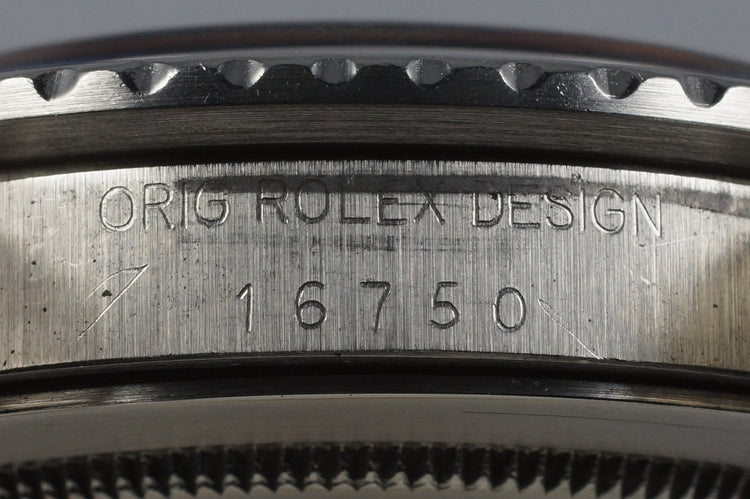 1981 Rolex GMT 16750