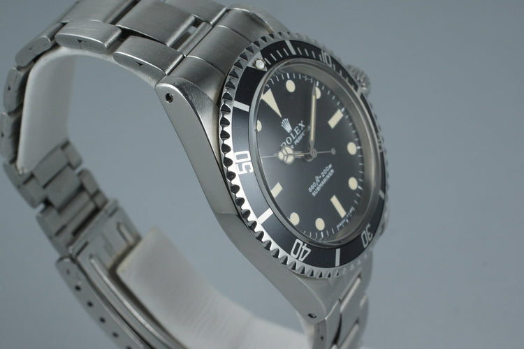 1970 Rolex Submariner 5513 with Serif Dial