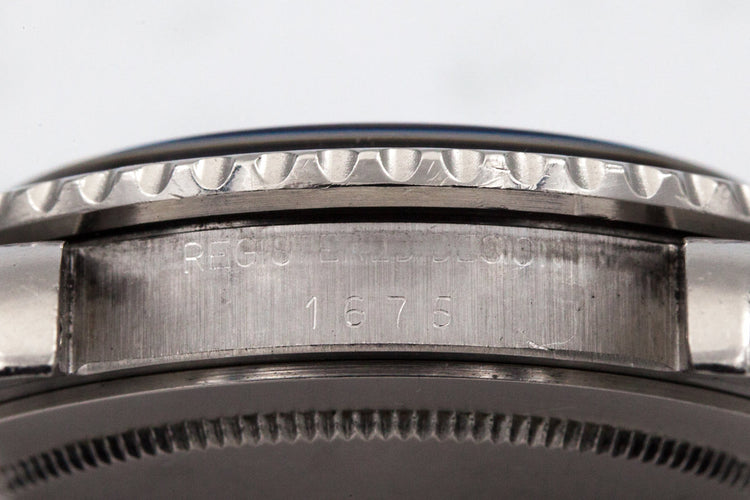 1977 Rolex GMT 1675 Blueberry Radial