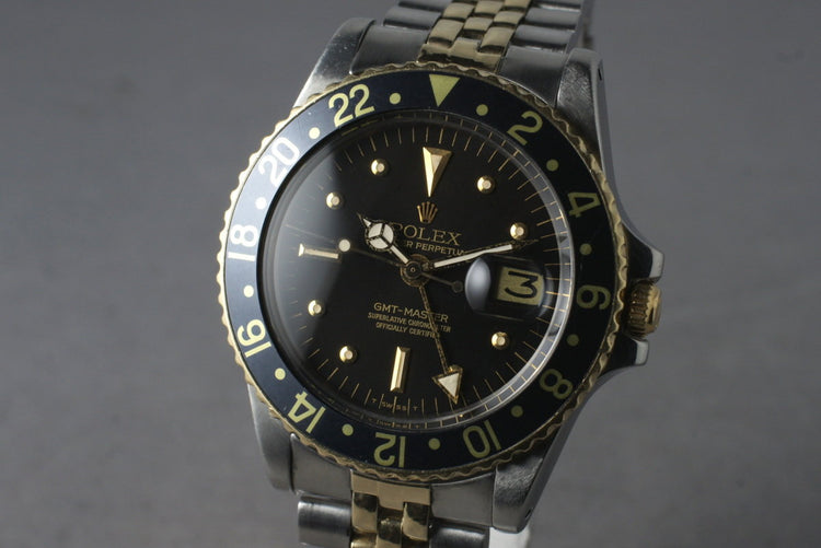 1978 Rolex Two Tone GMT 1675 with Box and Papers