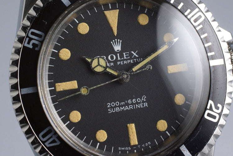 1967 Rolex Submariner 5513 Meters First