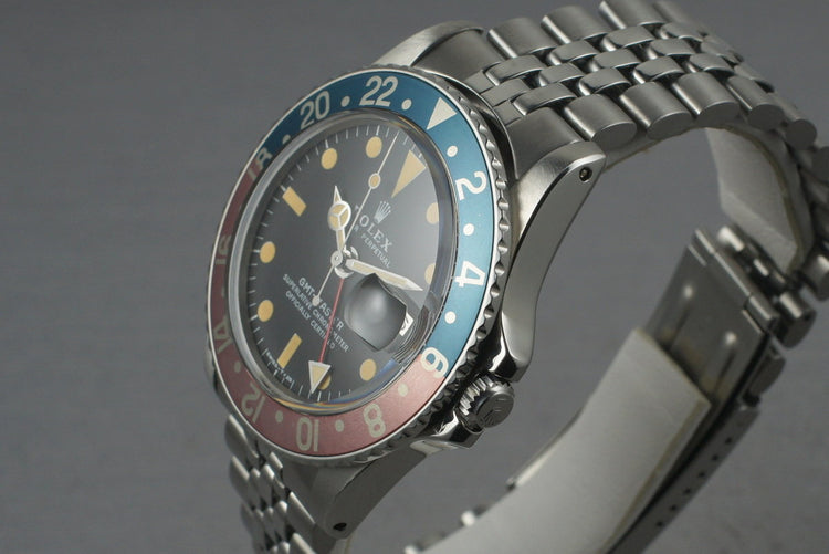 1972 Rolex GMT 1675 with Racing Strip Box