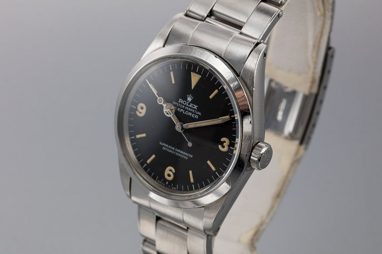 1967 Rolex Explorer 1016 Matte Dial with Papers