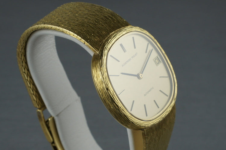 Vintage Audemars Piguet 18K with Mesh Bracelet