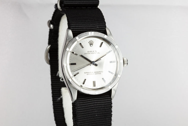 1967 Rolex Oyster Perpetual 1007 Silver Dial