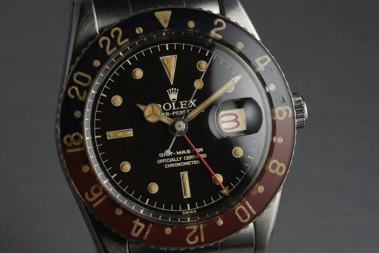 1958 Rolex GMT 6542 with Bakelite Bezel