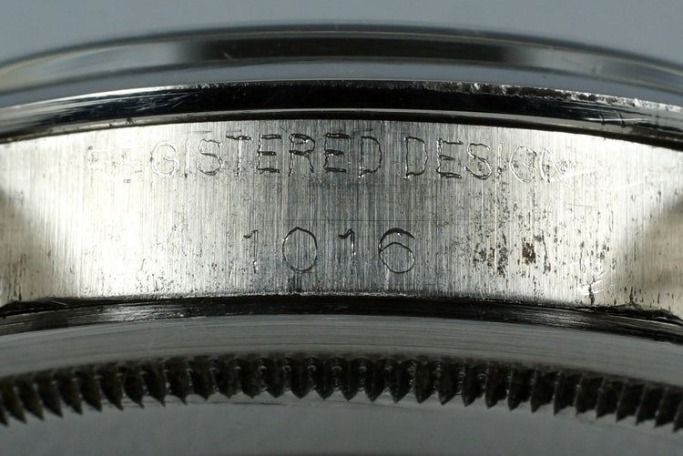 1963 Rolex Explorer 1 1016 Glossy Gilt Dial with Box and Papers