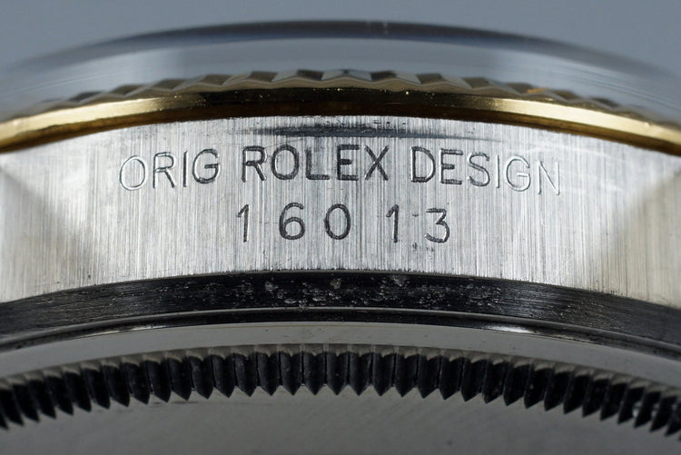 1985 Rolex Two Tone DateJust 16013