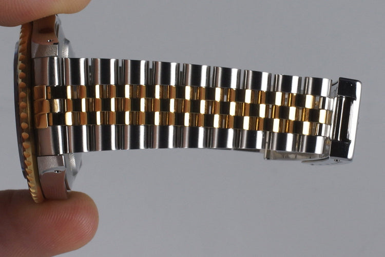 1989 Rolex Two Tone GMT II 16713 with Box and Papers