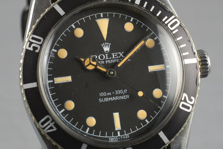 1959 Rolex Submariner 6536/1 Chapter Ring Dial