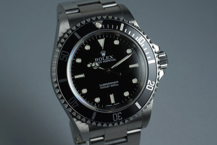 2003 Rolex Submariner 14060M