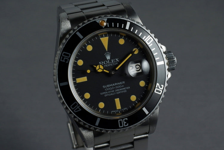 1981 Rolex Submariner 16800